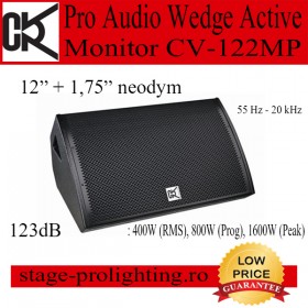 CVR Pro Audio Wedge Active Monitor CV-122MP